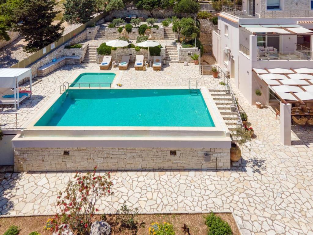 Sea View Suite With Pool Gaios Exterior photo