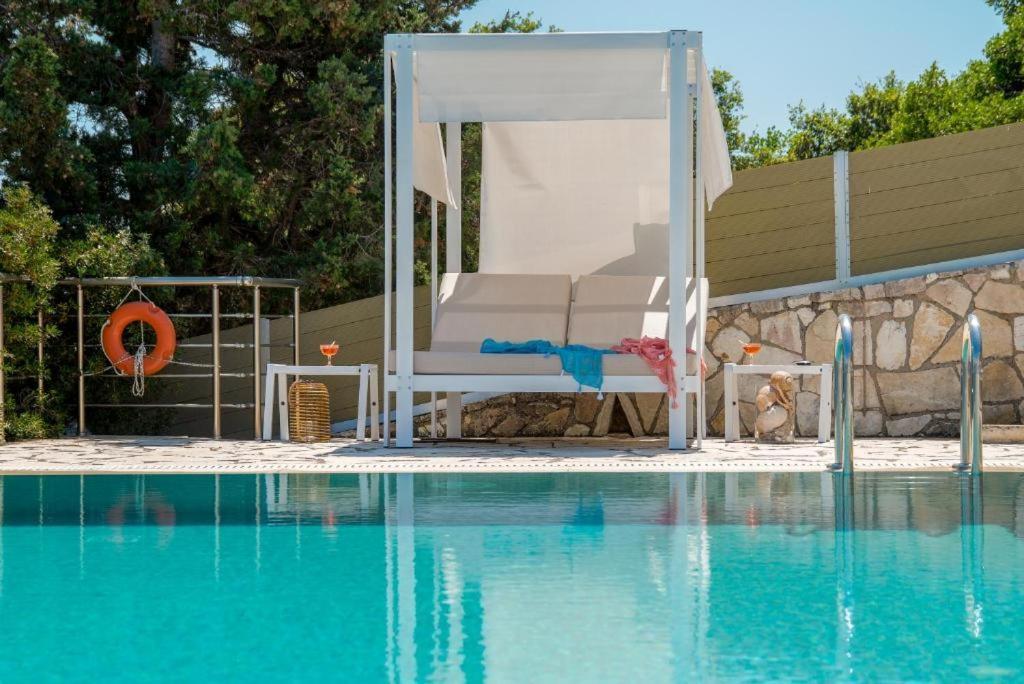 Sea View Suite With Pool Gaios Exterior photo