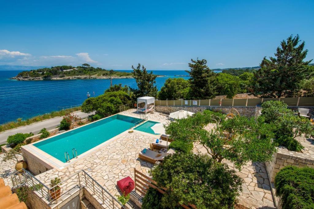 Sea View Suite With Pool Gaios Exterior photo