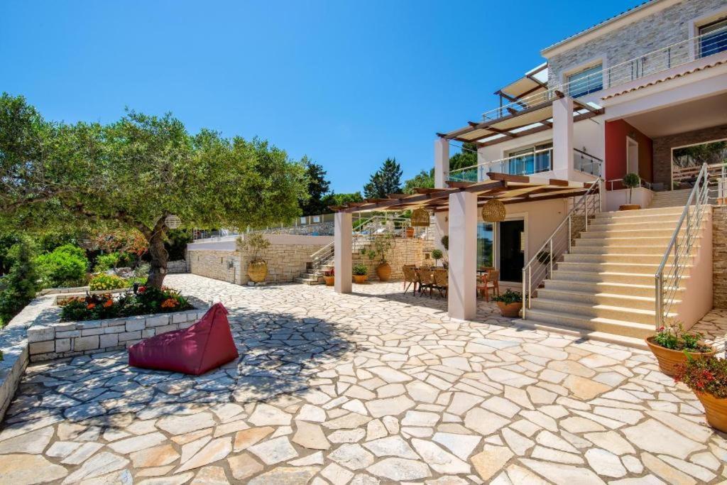 Sea View Suite With Pool Gaios Exterior photo
