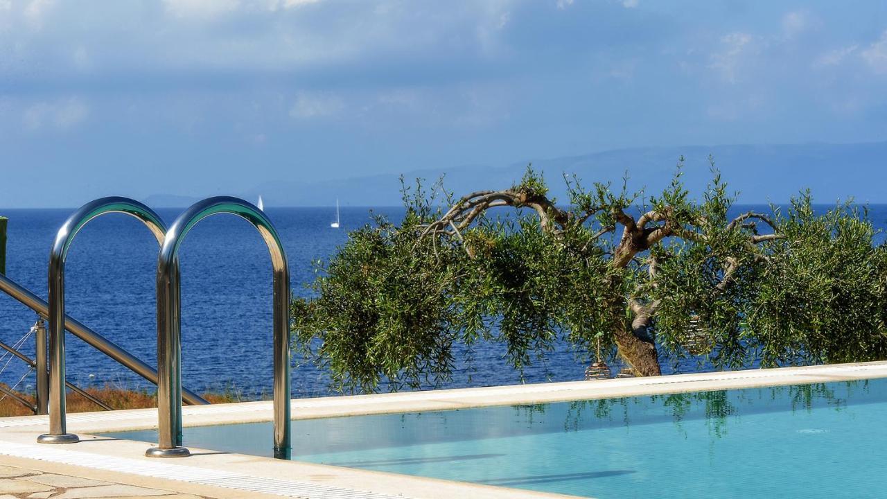Sea View Suite With Pool Gaios Exterior photo